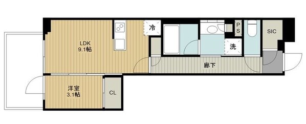 プラウドシティ武蔵浦和ステーションアリーナの物件間取画像